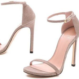 Stuart Weitzman Nudist Sandal Heel-GREAT CONDITION
